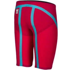Arena - Powerskin Carbon-Flex VX Jammer - Red/Turquoise -Swim and Beyond arena powerskin carbon flex vx jammer red turquoise 10