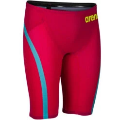 Arena - Powerskin Carbon-Flex VX Jammer - Red/Turquoise -Swim and Beyond arena powerskin carbon flex vx jammer red turquoise 12