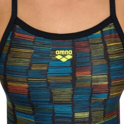 Arena - Slow Motion XCross Back Ladies Swimsuit - Black/Turquoise 10 Arena - Slow Motion XCross Back Ladies Swimsuit - Black/Turquoise -Swim and Beyond arena slow motion xcross back ladies swimsuit black turquoise 4