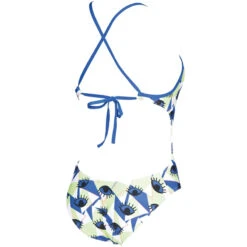 Arena - Eyes Tie Back Ladies Swimsuit - Royal/Multi 13 Arena - Eyes Tie Back Ladies Swimsuit - Royal/Multi -Swim and Beyond arena w eyes tie back one piece multicoloured 4