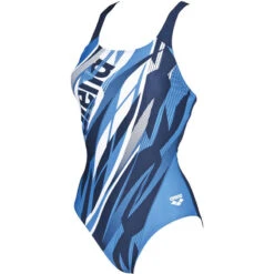 Arena - Zephiro V-Back Ladies Swimsuit - Navy/Blue 14 Arena - Zephiro V-Back Ladies Swimsuit - Navy/Blue -Swim and Beyond arena zephiro v back ladies swimsuit navy blue 3