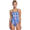 Dolfin - Bellas Azure Tie Back One Piece Swimsuit