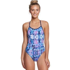 Dolfin - Bellas Azure Tie Back One Piece Swimsuit