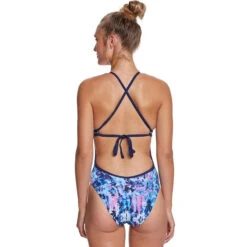 Dolfin - Bellas Azure Tie Back One Piece Swimsuit 8 Dolfin - Bellas Azure Tie Back One Piece Swimsuit -Swim and Beyond dolfin bellas azure tie back one piece 3