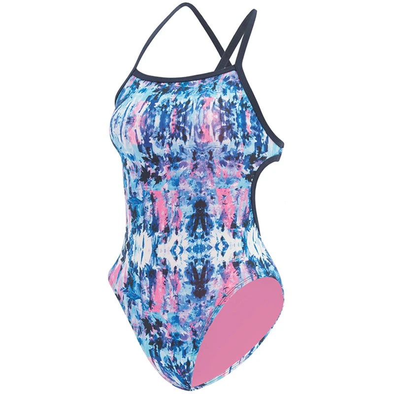 Dolfin - Bellas Azure Tie Back One Piece Swimsuit 5 Dolfin - Bellas Azure Tie Back One Piece Swimsuit - Image 5