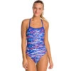 Dolfin - Bellas Prowler Blue Cross Back Swimsuit
