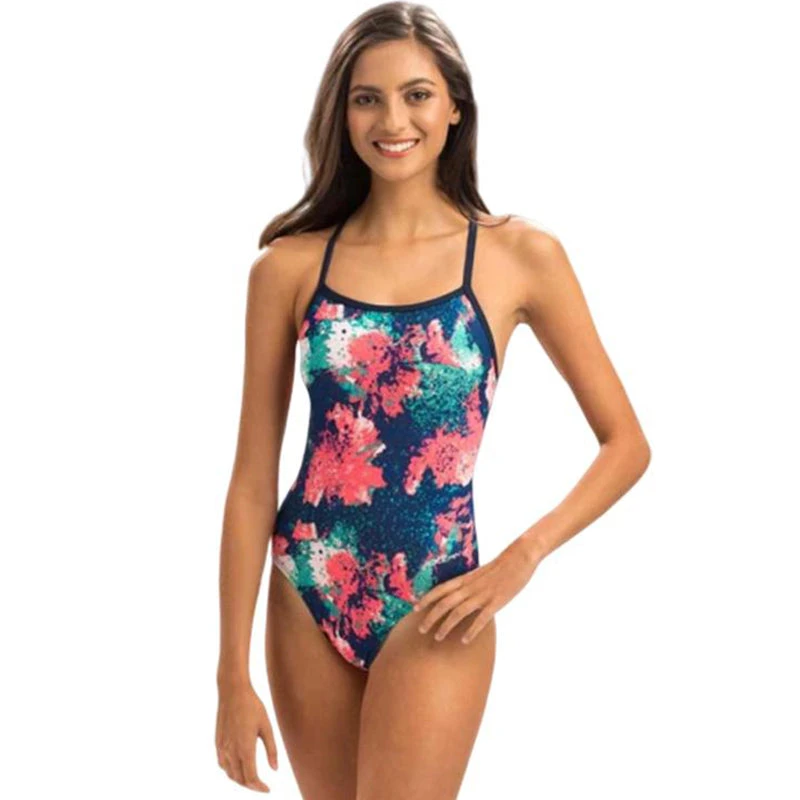 Dolfin - Bellas Spaced Out Tie Back One Piece Swimsuit 1 Dolfin - Bellas Spaced Out Tie Back One Piece Swimsuit