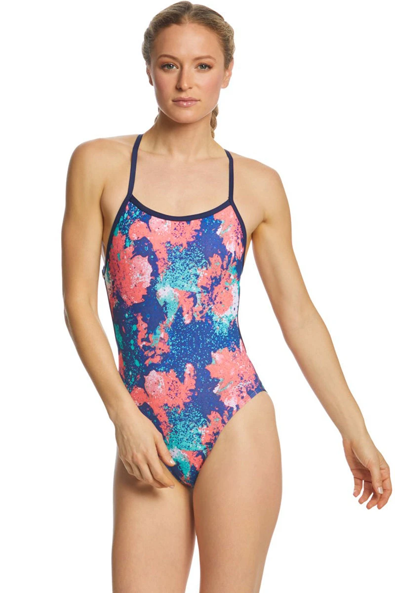 Dolfin - Bellas Spaced Out Tie Back One Piece Swimsuit 6 Dolfin - Bellas Spaced Out Tie Back One Piece Swimsuit - Image 6