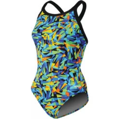 Dolfin - Chloroban Crackle DBX Back One Piece Swimsuit