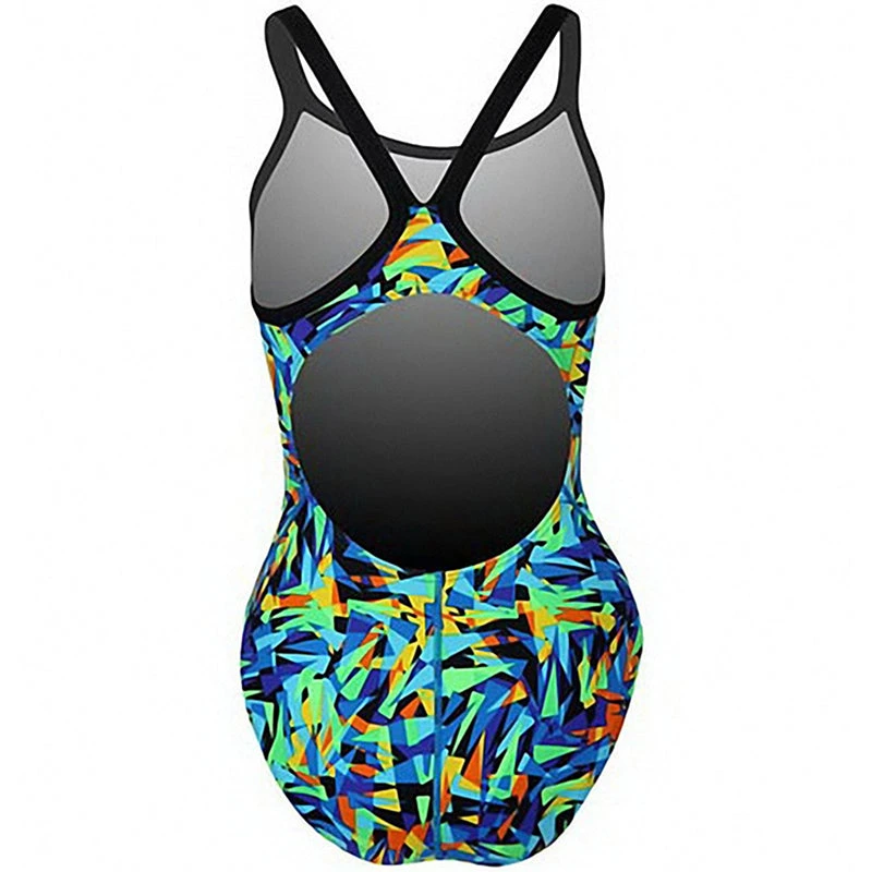 Dolfin - Chloroban Crackle DBX Back One Piece Swimsuit 3 Dolfin - Chloroban Crackle DBX Back One Piece Swimsuit - Image 3
