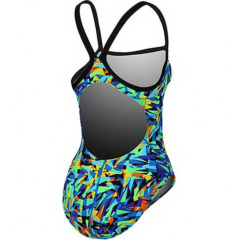 Dolfin - Chloroban Crackle DBX Back One Piece Swimsuit 4 Dolfin - Chloroban Crackle DBX Back One Piece Swimsuit - Image 4