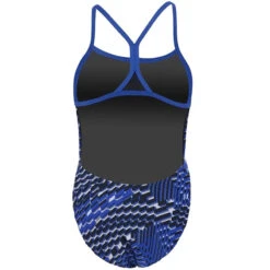 Dolfin - Poly Fusion Enzo MT Back Swimsuit - Blue 10 Dolfin - Poly Fusion Enzo MT Back Swimsuit - Blue -Swim and Beyond dolfin enzo mt back blue one piece swimsuit 5