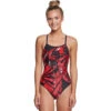 Dolfin - XtraSleek Eco Torrent V-2 Back Swimsuit (Red)
