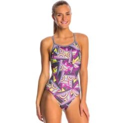 Dolfin Uglies - Flashback V-2 Back One Piece Swimsuit