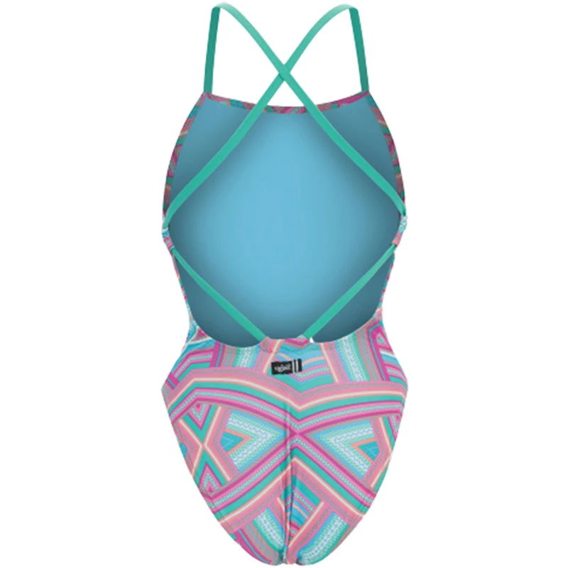 Dolfin Uglies - Revibe Glamazon Multi Diamondback One Piece Swimsuit 4 Dolfin Uglies - Revibe Glamazon Multi Diamondback One Piece Swimsuit - Image 4