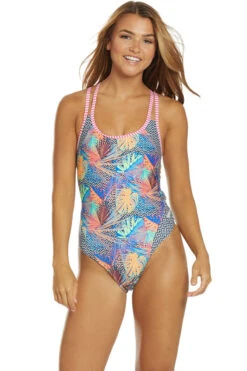 Dolfin Uglies - Hyper Tropic Double Strap Open Keyhole Back Swimsuit 20 Dolfin Uglies - Hyper Tropic Double Strap Open Keyhole Back Swimsuit -Swim and Beyond dolfin uglies hyper tropic double strap open keyhole back swimsuit 9