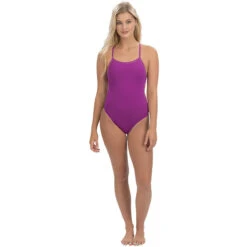 Dolfin Uglies - Revibe Purple Solid Tie Back One Piece Swimsuit 13 Dolfin Uglies - Revibe Purple Solid Tie Back One Piece Swimsuit -Swim and Beyond dolfin uglies revibe purple solid tie back one piece swimsuit 3