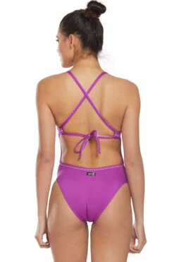 Dolfin Uglies - Revibe Purple Solid Tie Back One Piece Swimsuit 18 Dolfin Uglies - Revibe Purple Solid Tie Back One Piece Swimsuit -Swim and Beyond dolfin uglies revibe purple solid tie back one piece swimsuit 8