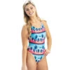 Dolfin Uglies - Revibe Santa Monica Low X-Back One Piece Swimsuit