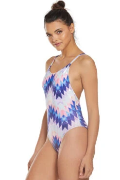 Dolfin Uglies - Revibe Saxen Low X-Back One-Piece Swimsuit -Swim and Beyond dolfin uglies revibe saxen low x back one piece swimsuit 998 8