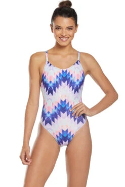 Dolfin Uglies - Revibe Saxen Low X-Back One-Piece Swimsuit -Swim and Beyond dolfin uglies revibe saxen low x back one piece swimsuit 998 9