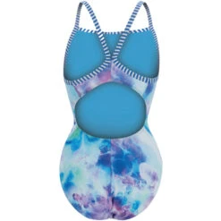 Dolfin Uglies - Tempest Blue V-2 Back One Piece Swimsuit -Swim and Beyond dolfin uglies tempest blue v 2 back ladies one piece 480 3