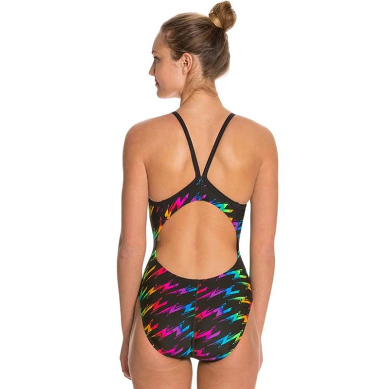 Dolfin - Winners Bolt V-2 Back Prints One Piece Swimsuit 3 Dolfin - Winners Bolt V-2 Back Prints One Piece Swimsuit - Image 3