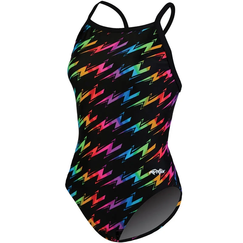 Dolfin - Winners Bolt V-2 Back Prints One Piece Swimsuit 4 Dolfin - Winners Bolt V-2 Back Prints One Piece Swimsuit - Image 4