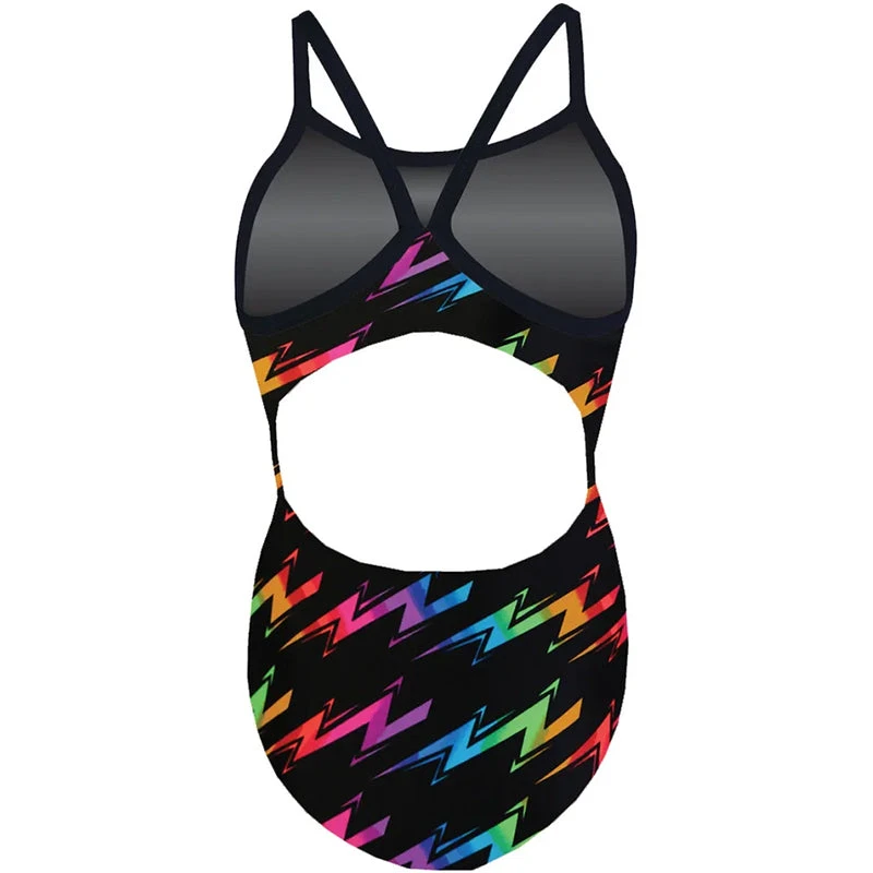 Dolfin - Winners Bolt V-2 Back Prints One Piece Swimsuit 5 Dolfin - Winners Bolt V-2 Back Prints One Piece Swimsuit - Image 5