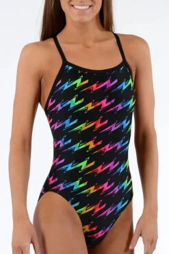 Dolfin - Winners Bolt V-2 Back Prints One Piece Swimsuit 13 Dolfin - Winners Bolt V-2 Back Prints One Piece Swimsuit -Swim and Beyond dolfin winners bolt v 2 back prints one piece 7