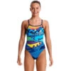 Funkita - Allez Allez - Girls Single Strap One Piece
