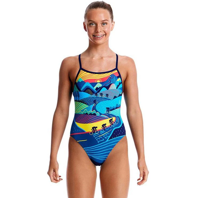 Funkita - Allez Allez - Girls Single Strap One Piece 1 Funkita - Allez Allez - Girls Single Strap One Piece