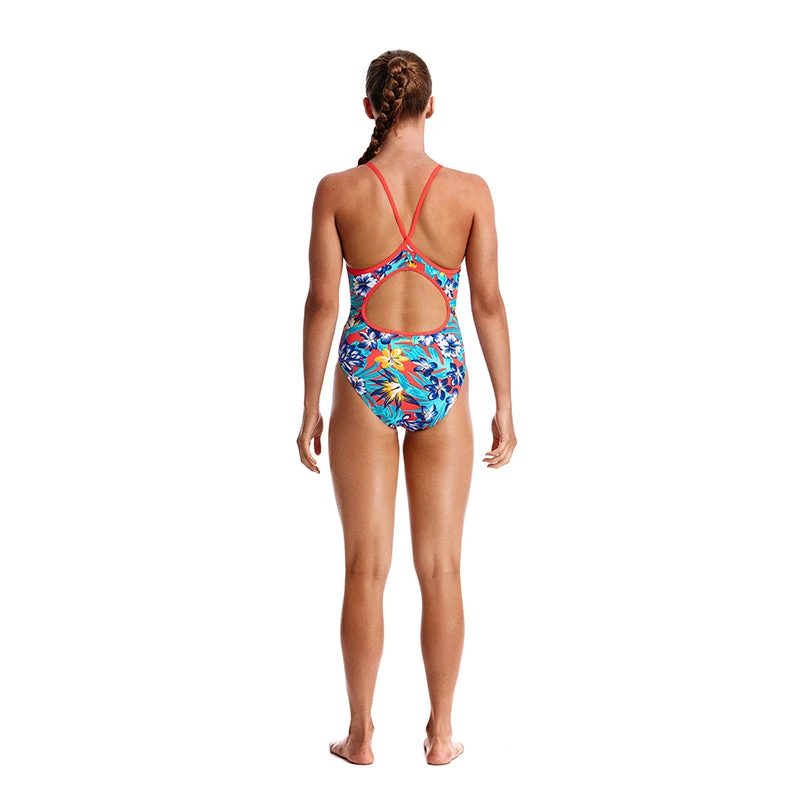 Funkita - Aloha From Hawaii - Girls Diamond Back One Piece 3 Funkita - Aloha From Hawaii - Girls Diamond Back One Piece - Image 3