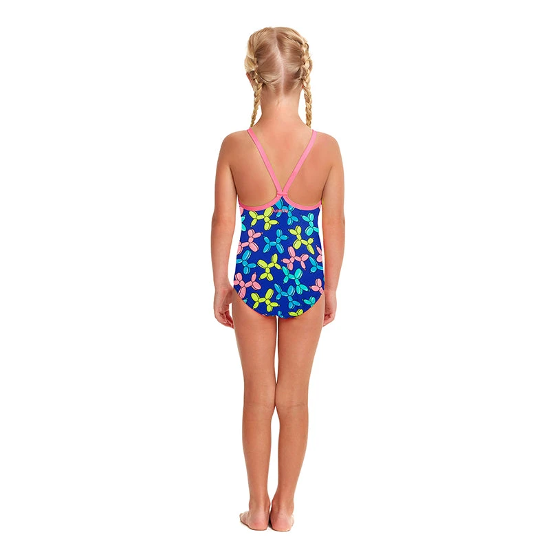 Funkita - Balloon Dog - Toddler Girls Printed One Piece 3 Funkita - Balloon Dog - Toddler Girls Printed One Piece - Image 3