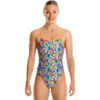 Funkita - Bang Bang Budgie - Girls Single Strap One Piece