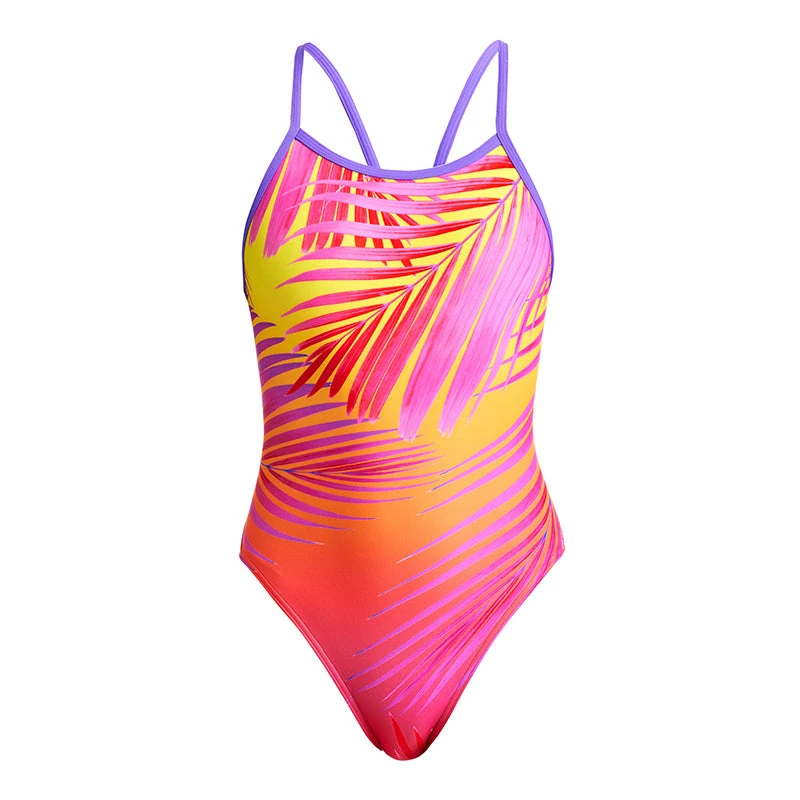 Funkita - Beach Sunset - Girls Single Strap One Piece 2 Funkita - Beach Sunset - Girls Single Strap One Piece - Image 2