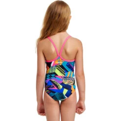 Funkita - Bel Air Beats - Toddler Girls Printed One Piece -Swim and Beyond funkita bel air beats toddler girls printed one piece 3