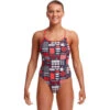 Funkita - Bento Box - Ladies Diamond Back One Piece