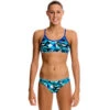 Funkita - Blue Steel - Girls Racerback Two Piece