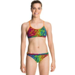 Funkita - Mosaic Magic - Girls Racerback Two Piece