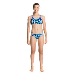 Funkita - Peak Performance - Girls Racerback Two Piece -Swim and Beyond funkita bikini girls swimwear peak performance two piece 4
