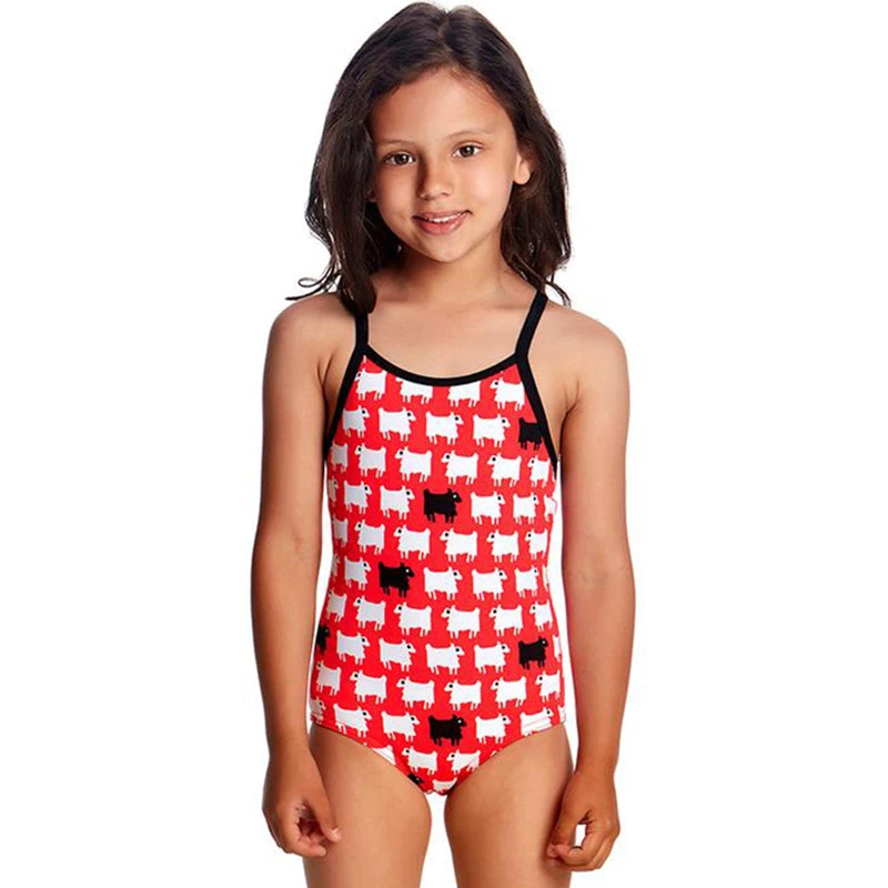 Funkita - Black Sheep - Toddlers Girls One Piece 1 Funkita - Black Sheep - Toddlers Girls One Piece
