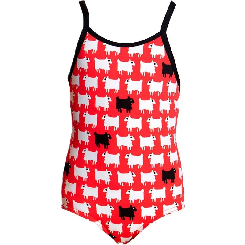 Funkita - Black Sheep - Toddlers Girls One Piece 2 Funkita - Black Sheep - Toddlers Girls One Piece - Image 2