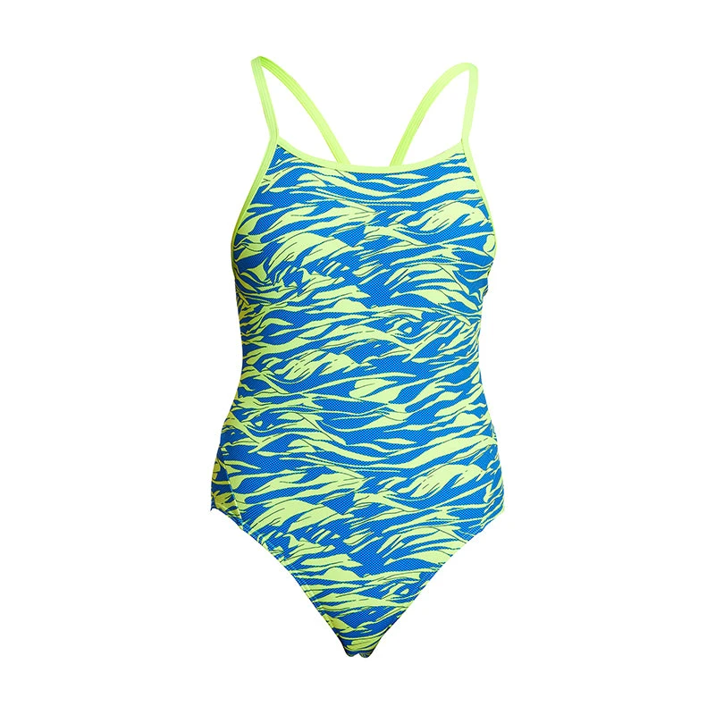 Funkita - Blizzard Blitz - Girls Diamond Back One Piece 2 Funkita - Blizzard Blitz - Girls Diamond Back One Piece - Image 2