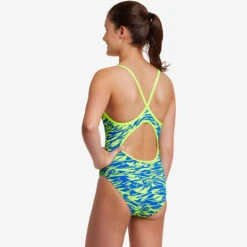 Funkita - Blizzard Blitz - Girls Diamond Back One Piece 8 Funkita - Blizzard Blitz - Girls Diamond Back One Piece -Swim and Beyond funkita blizzard blitz girls diamond back one piece 4