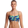 Funkita - Boarded Up - Ladies Bikini Sports Top