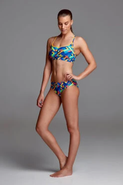 Funkita - Boarded Up - Ladies Bikini Sports Top -Swim and Beyond funkita boarded ladies bikini sports top 5