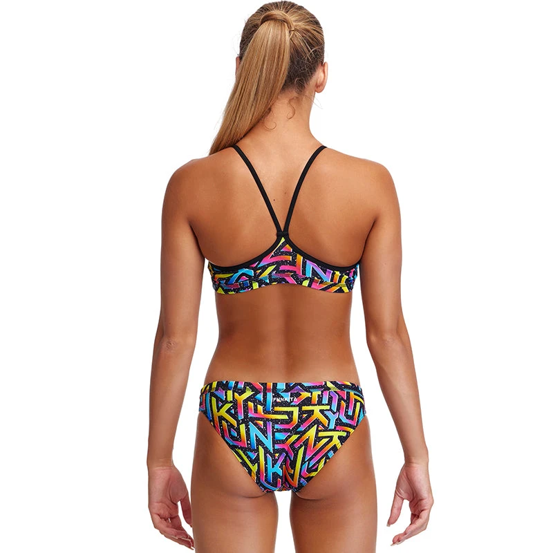 Funkita - Brand Galaxy - Girls Racerback Two Piece 3 Funkita - Brand Galaxy - Girls Racerback Two Piece - Image 3