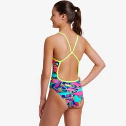 Funkita - Bright Bergs - Girls Eco Single Strap One Piece 8 Funkita - Bright Bergs - Girls Eco Single Strap One Piece -Swim and Beyond funkita bright bergs girls eco single strap one piece 4