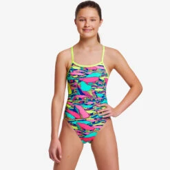 Funkita - Bright Bergs - Girls Eco Single Strap One Piece 9 Funkita - Bright Bergs - Girls Eco Single Strap One Piece -Swim and Beyond funkita bright bergs girls eco single strap one piece 5